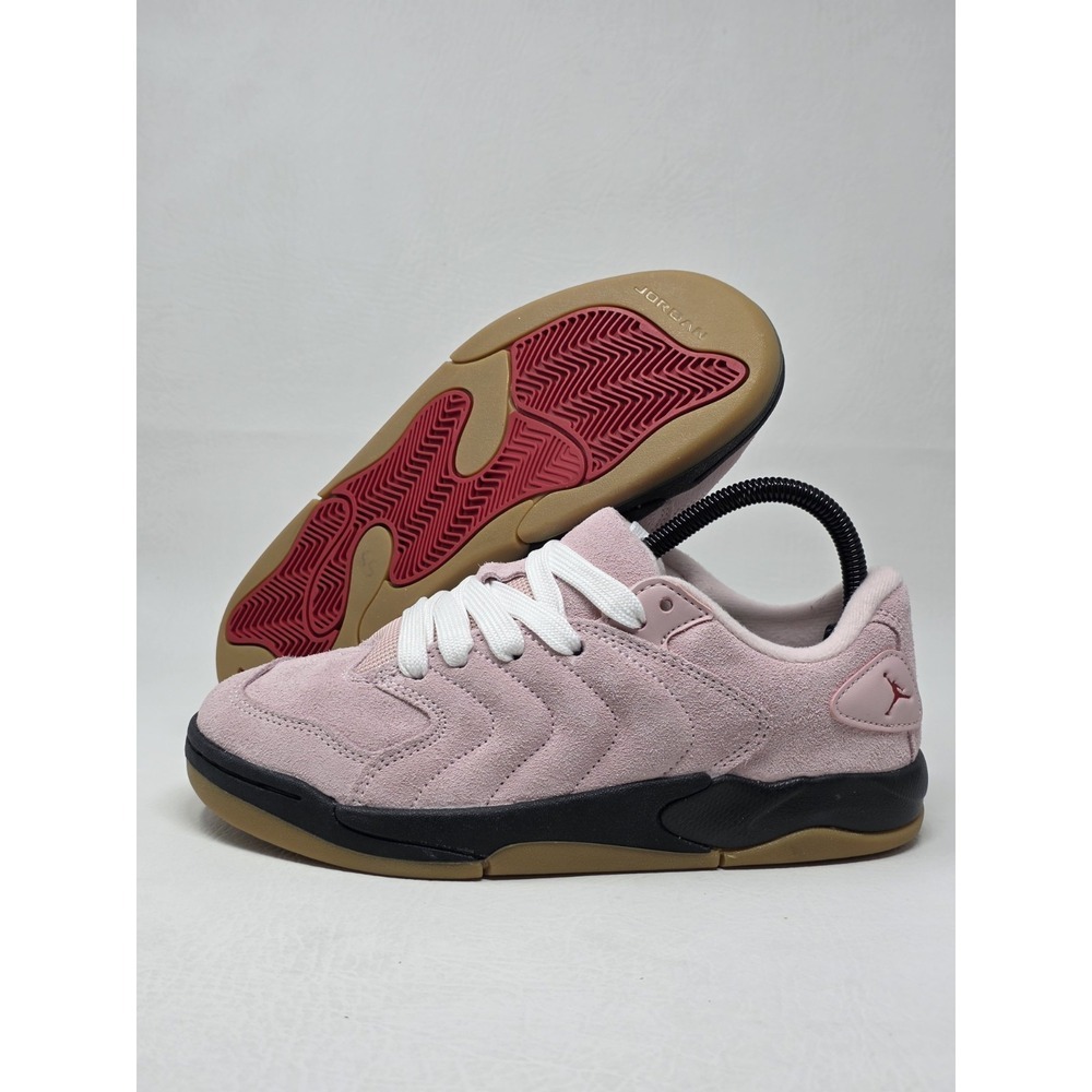 Jordan Session Kid's Pink Black Gum IB5679-600 Size 6Y Youth Sneakers Shoes New